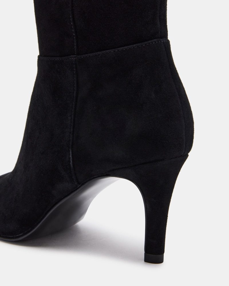 STEVEMADDEN SHOES JANAE BLACK SUEDE 05