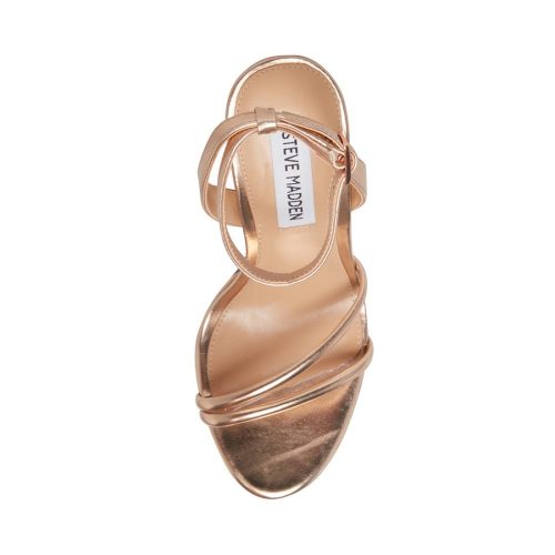 STEVEMADDEN SHOES JENNIFER ROSE GOLD TOP