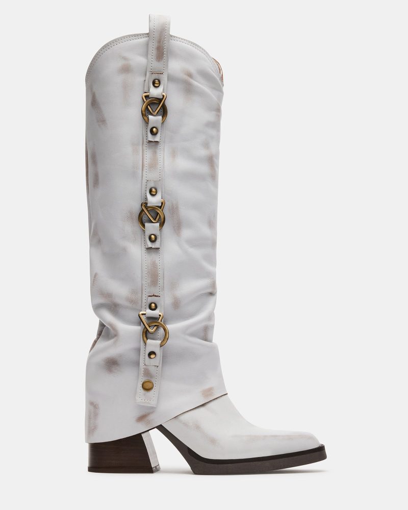 STEVEMADDEN SHOES JETT WHITE LEATHER 01