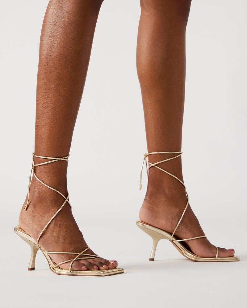 STEVEMADDEN SHOES JOLENE GOLD 5579