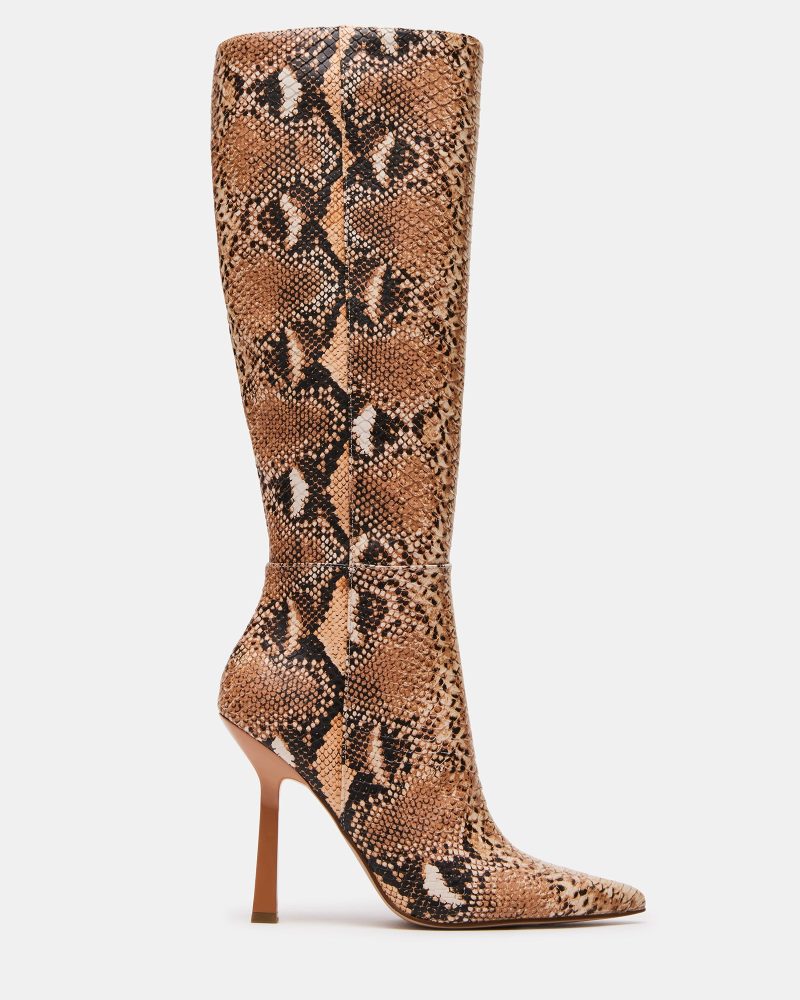 STEVEMADDEN SHOES KATHLEEN NATURAL SNAKE