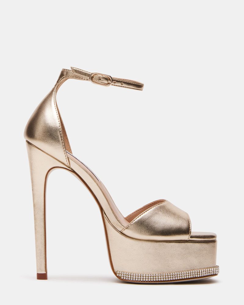 STEVEMADDEN SHOES KEEVA GOLD