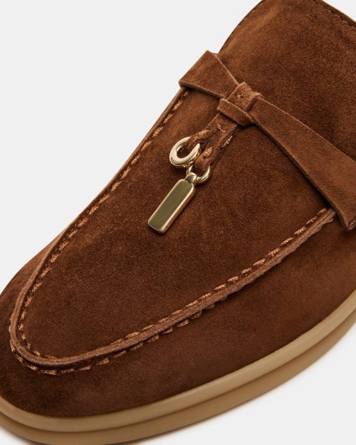 STEVEMADDEN SHOES LAKESIDE CHESTNUT SUEDE 05