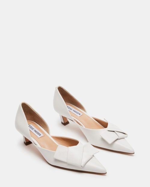 STEVEMADDEN SHOES LAKOTA WHITE LEATHER 02