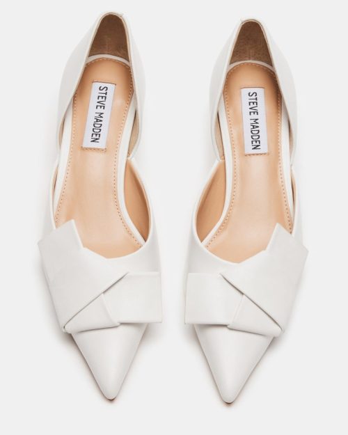 STEVEMADDEN SHOES LAKOTA WHITE LEATHER 04