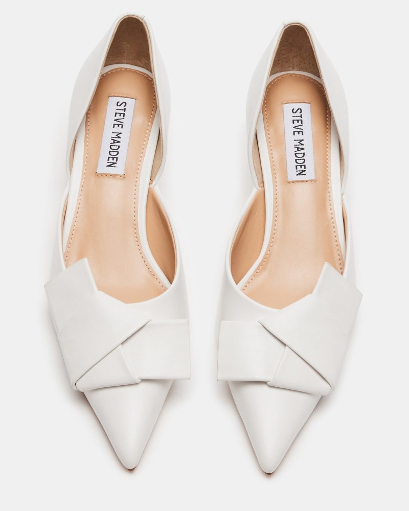 STEVEMADDEN SHOES LAKOTA WHITE LEATHER 04