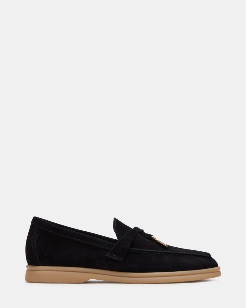 STEVEMADDEN SHOES LANGSTON BLACK SUEDE 01