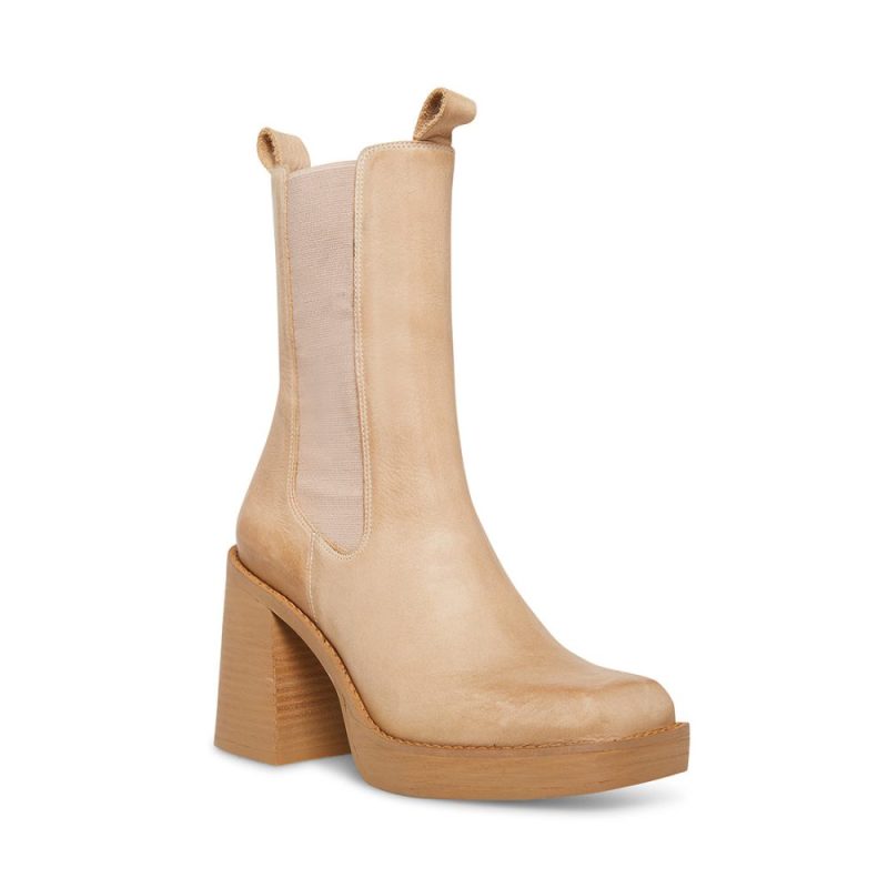 STEVEMADDEN SHOES LIRA SAND LEATHER