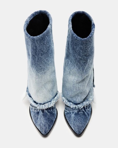 STEVEMADDEN SHOES LIVVY DENIM FABRIC 04