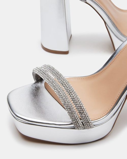 STEVEMADDEN SHOES LOFTY SILVER 05