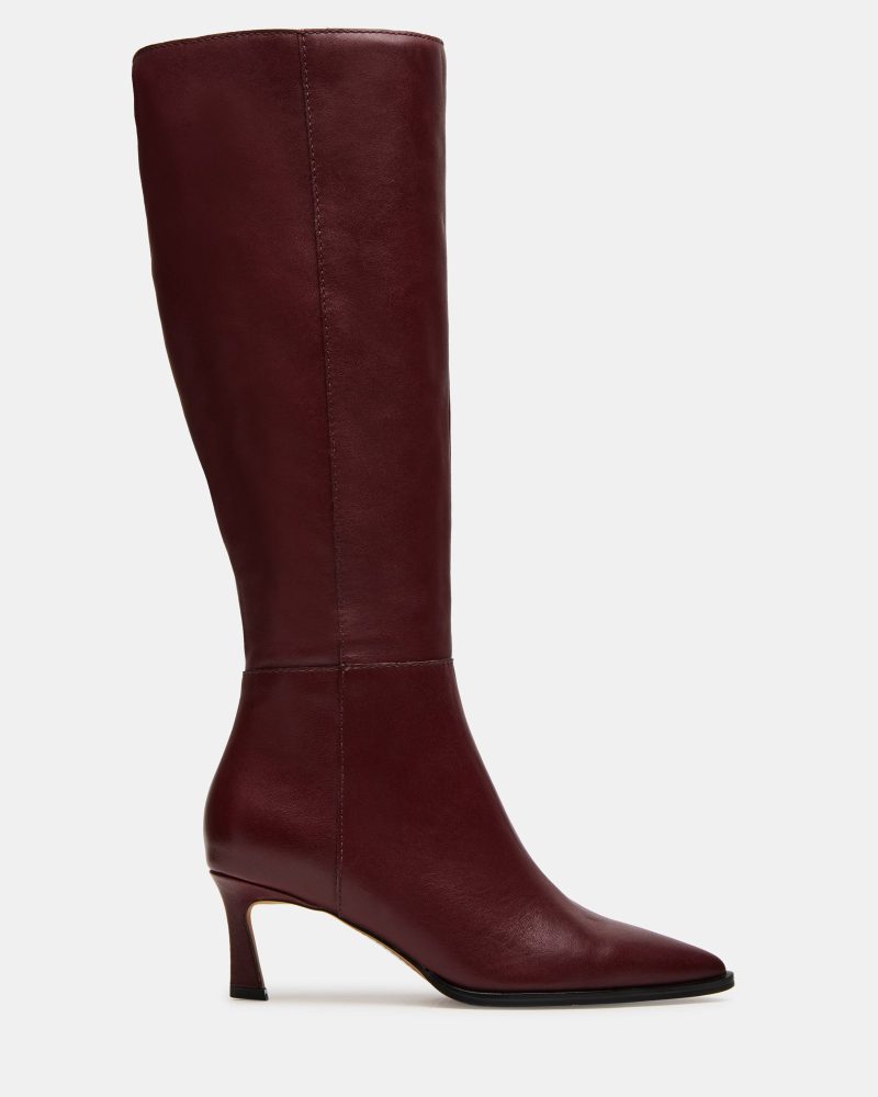 STEVEMADDEN SHOES LUCID BURGUNDY