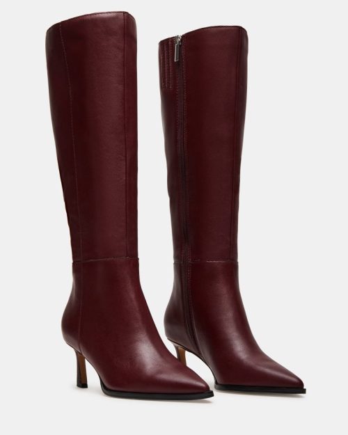 STEVEMADDEN SHOES LUCID BURGUNDY 01