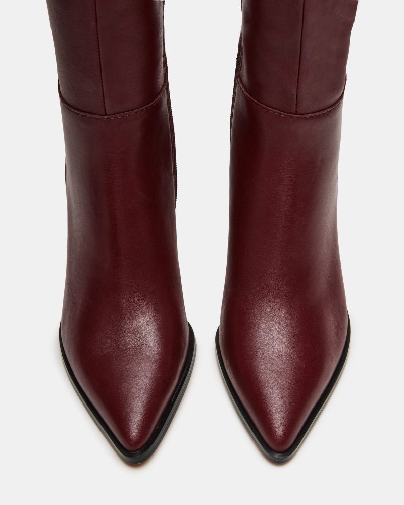 STEVEMADDEN SHOES LUCID BURGUNDY 04