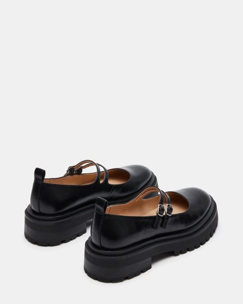 STEVEMADDEN SHOES LUCINE BLACK LEATHER 03