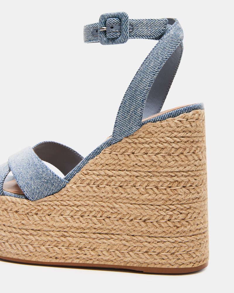 STEVEMADDEN SHOES LULAH DENIM FABRIC 03