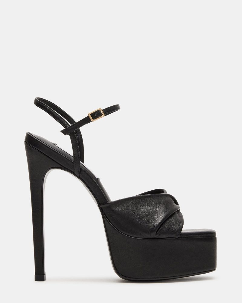 STEVEMADDEN SHOES MARICELLA BLACK LEATHER 01