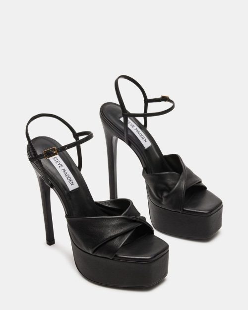 STEVEMADDEN SHOES MARICELLA BLACK LEATHER 02