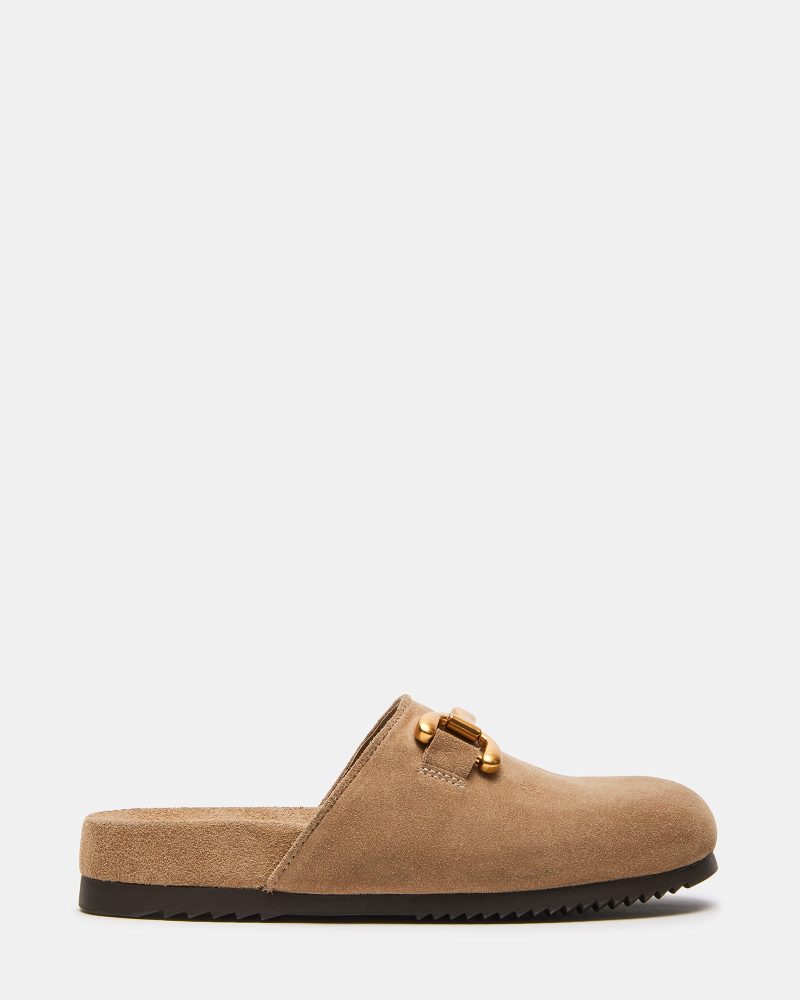 STEVEMADDEN SHOES MASIN TAUPE SUEDE