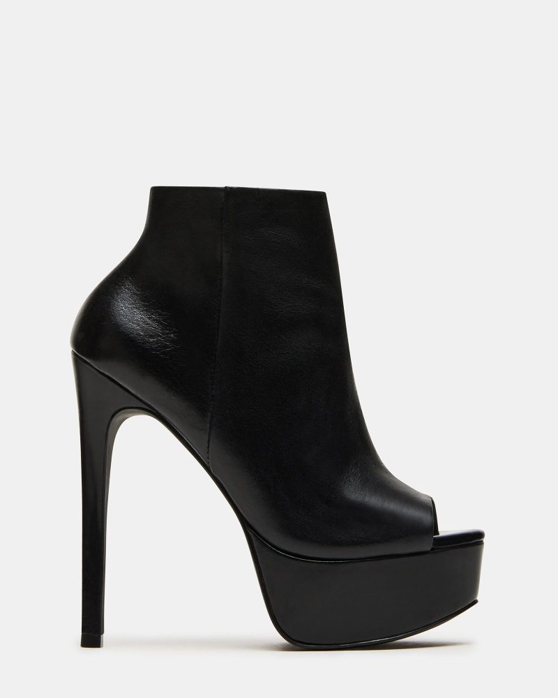 STEVEMADDEN SHOES MAVERICK BLACK LEATHER