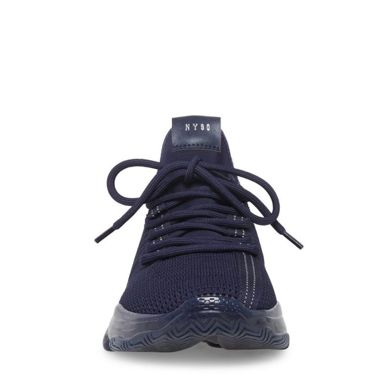 STEVEMADDEN SHOES MAXXXIMO NAVY FRONT