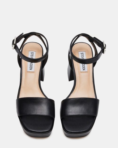 STEVEMADDEN SHOES MERCERR BLACK LEATHER 04