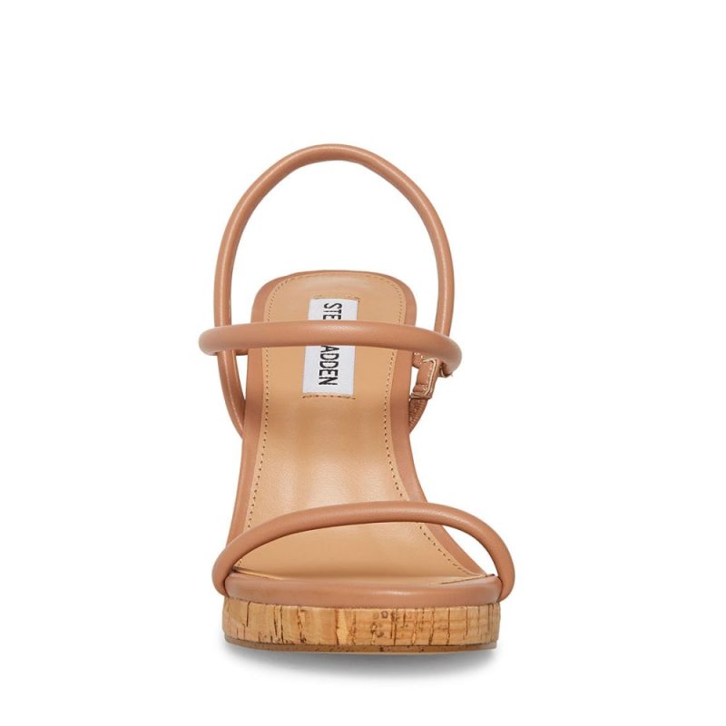 STEVEMADDEN SHOES MORGAN TAN FRONT