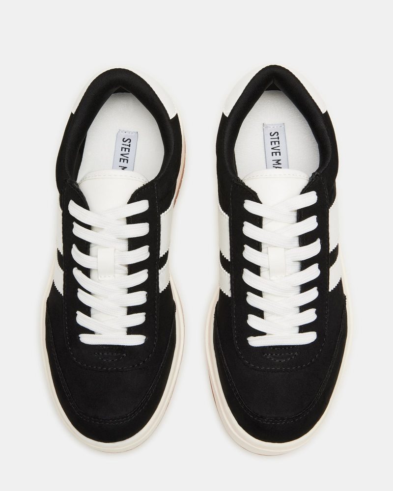 STEVEMADDEN SHOES NINJA WHITE BLACK 03