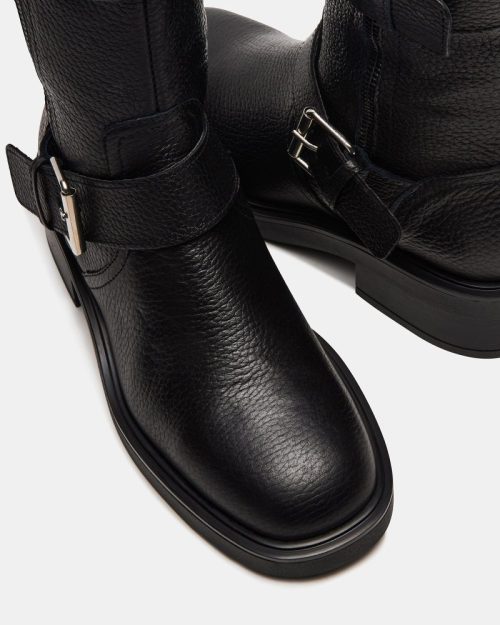 STEVEMADDEN SHOES NOLAN BLACK LEATHER 03