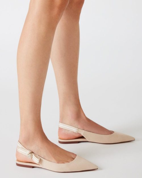 STEVEMADDEN SHOES OLSEN TAUPE LEGS DOWN 1013