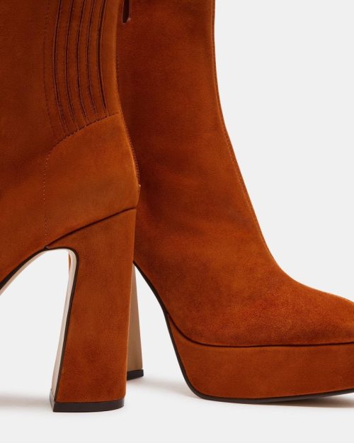 STEVEMADDEN SHOES ORLIE RUST SUEDE 05