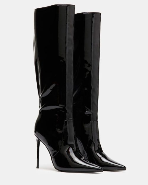 STEVEMADDEN SHOES PANTHER BLACK PATENT 01