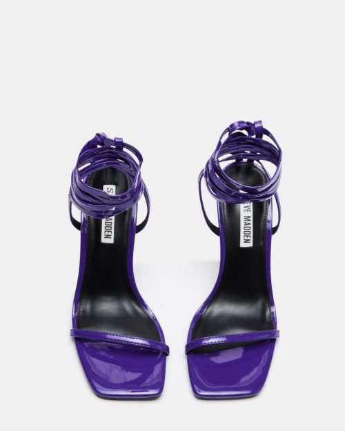 STEVEMADDEN SHOES PASSIONATE PURPLE VELVET 04