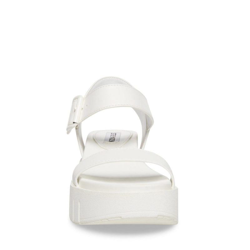 STEVEMADDEN SHOES PASTRY WHITE FRONT