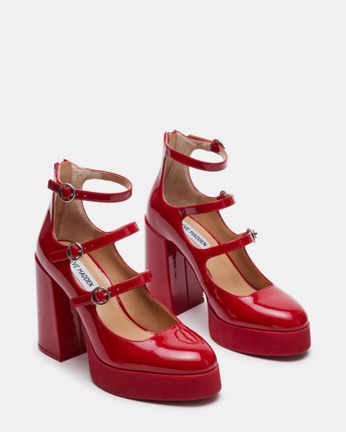 STEVEMADDEN SHOES QUAD RED PATENT 02