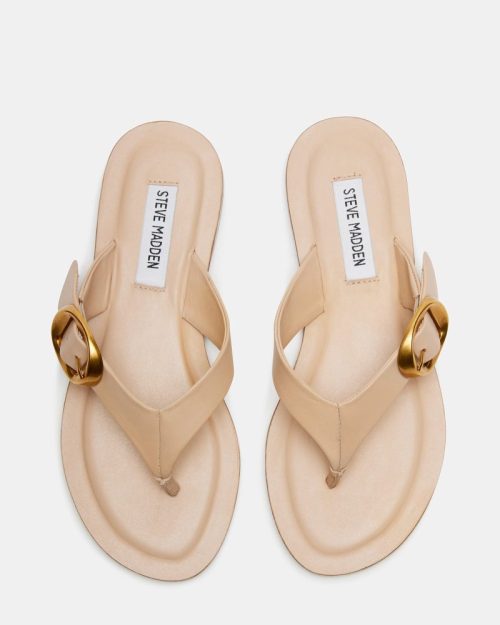 STEVEMADDEN SHOES RAYS CREAM LEATHER 03