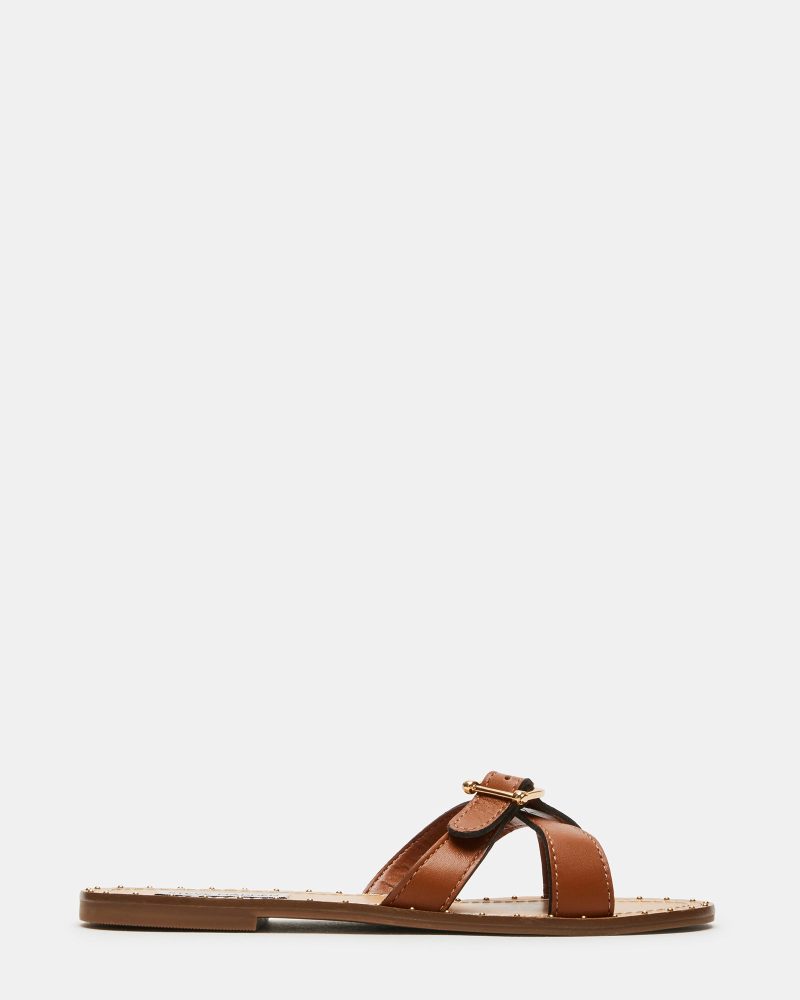 STEVEMADDEN SHOES RIZZ COGNAC LEATHER 01