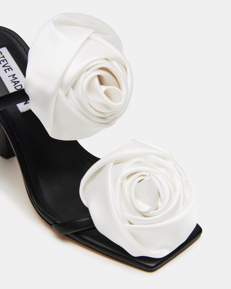 STEVEMADDEN SHOES ROSABEL BLACK WHITE 04