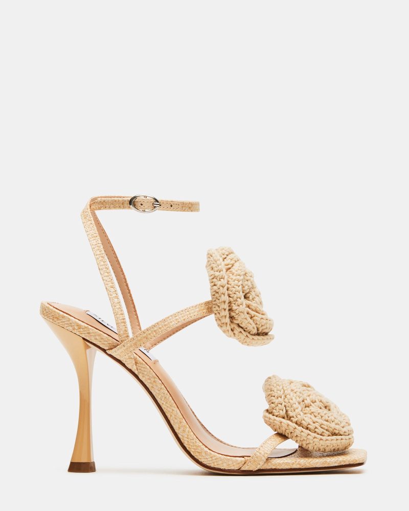 STEVEMADDEN SHOES ROSABEL RAFFIA