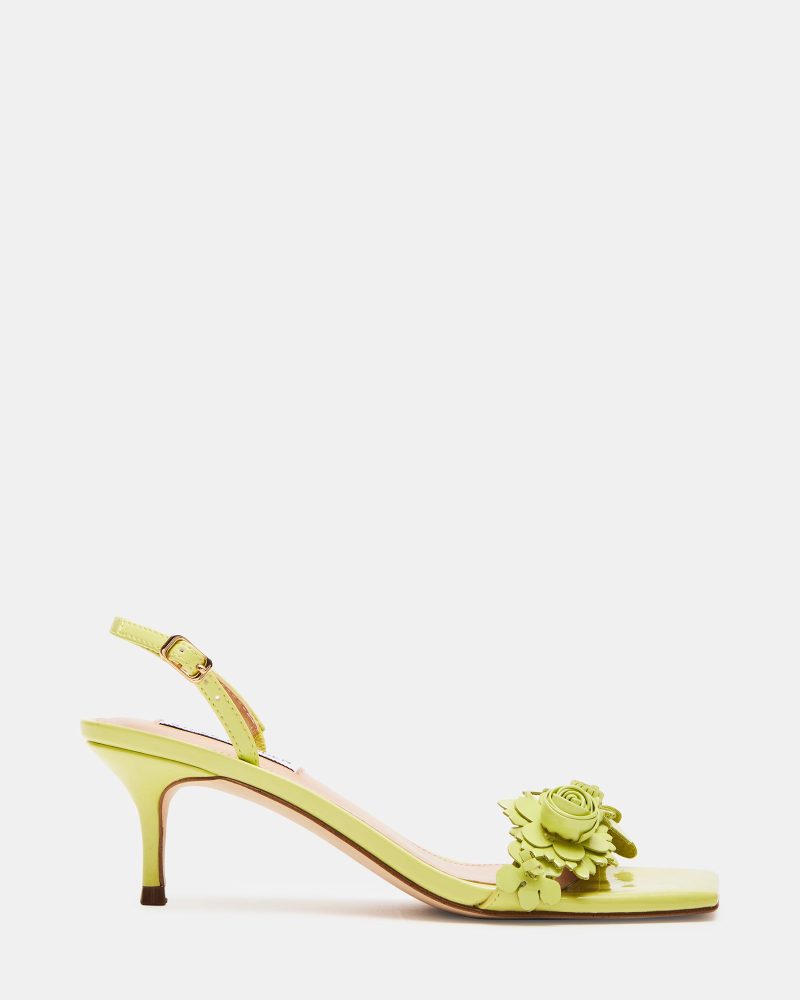 STEVEMADDEN SHOES ROSALEA YELLOW PATENT