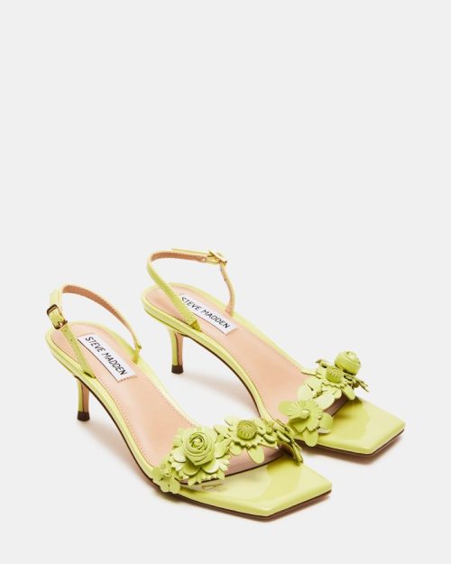 STEVEMADDEN SHOES ROSALEA YELLOW PATENT 01