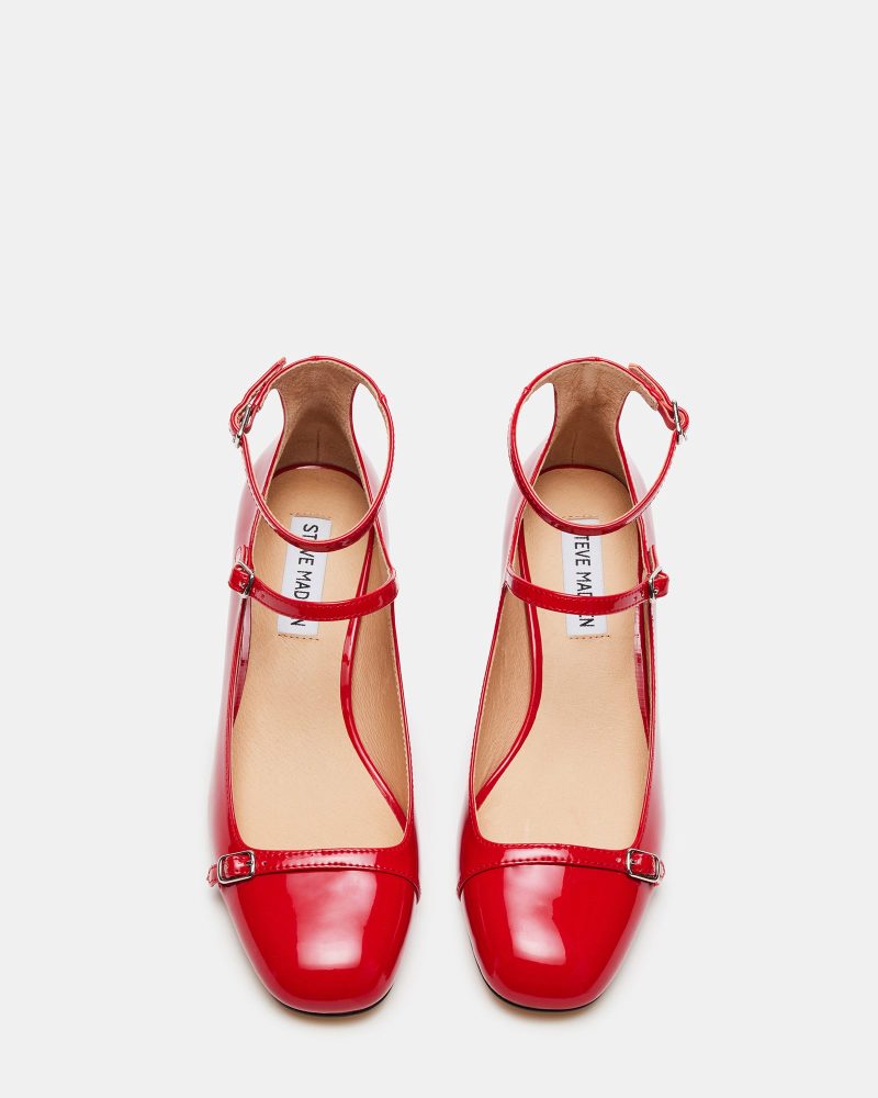 STEVEMADDEN SHOES SABRINA RED PATENT 04