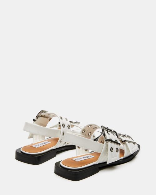 STEVEMADDEN SHOES SANDRIA WHITE PATENT 02