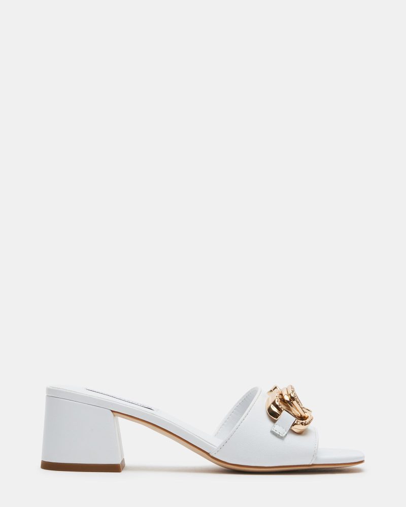 STEVEMADDEN SHOES SANTANA WHITE LEATHER 01