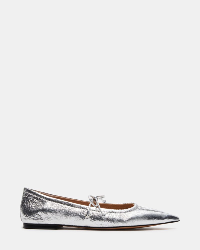 STEVEMADDEN SHOES SARELLA SILVER LEATHER 01