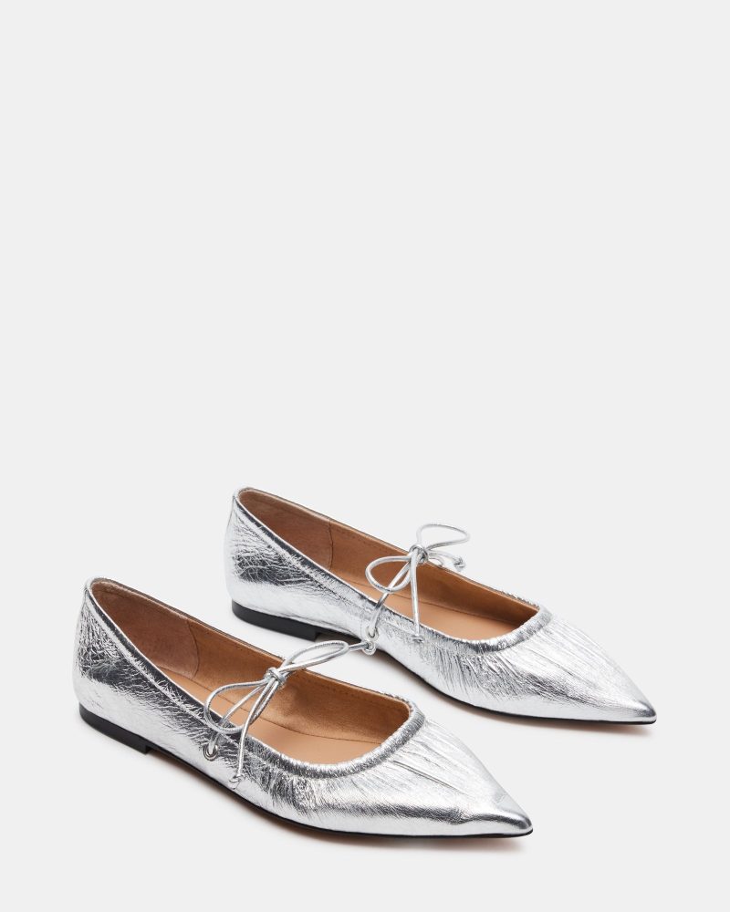 STEVEMADDEN SHOES SARELLA SILVER LEATHER 02