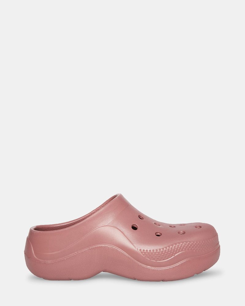 STEVEMADDEN SHOES SCUFF MAUVE SIDE