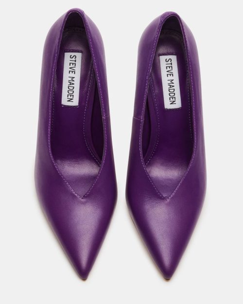 STEVEMADDEN SHOES SEDONA PURPLE LEATHER 04