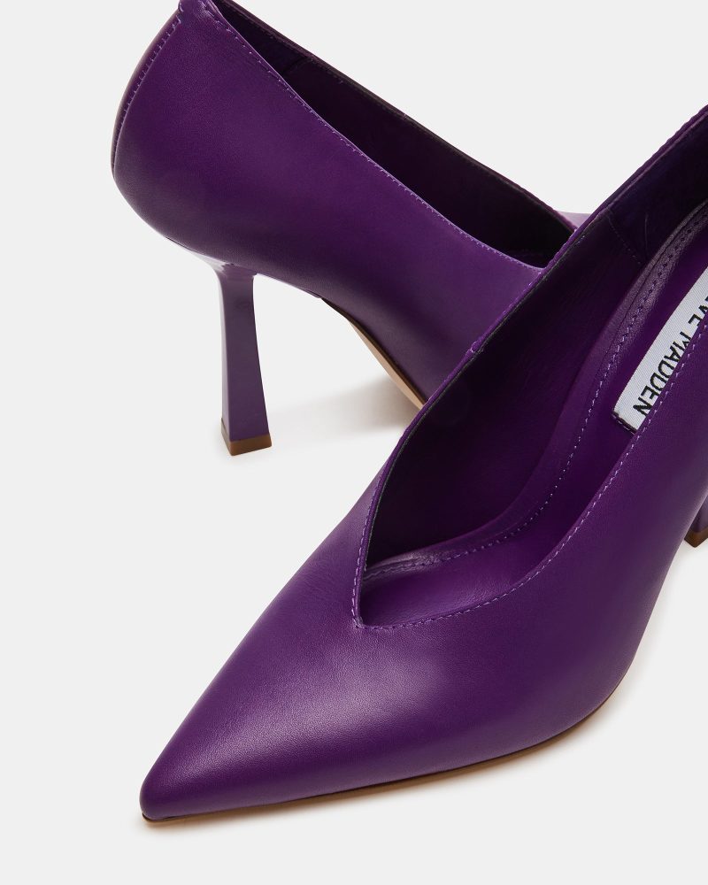 STEVEMADDEN SHOES SEDONA PURPLE LEATHER 05