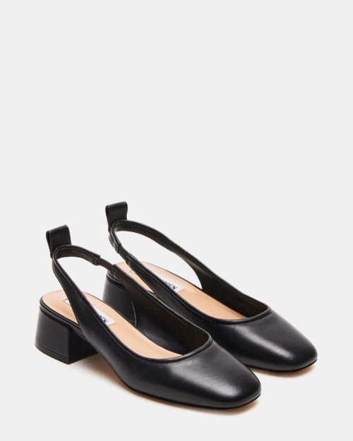 STEVEMADDEN SHOES SMITTEN BLACK LEATHER 01