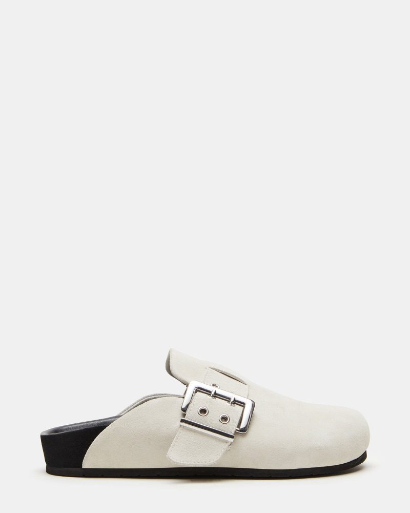 STEVEMADDEN SHOES SPICE GREY SUEDE